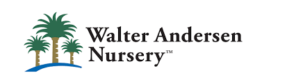 Walter Andersen Nursery with 3 palm trees logo